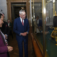 AUSTRIA-VIENNA-PRESIDENT-CHINA-FORBIDDEN CITY-CULTURAL RELICS-EXHIBITION