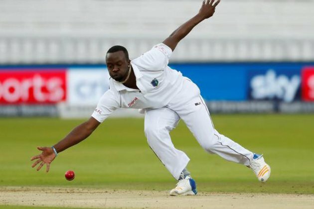WI pacer Kemar Roach equals Michael Holding's Test wickets tally