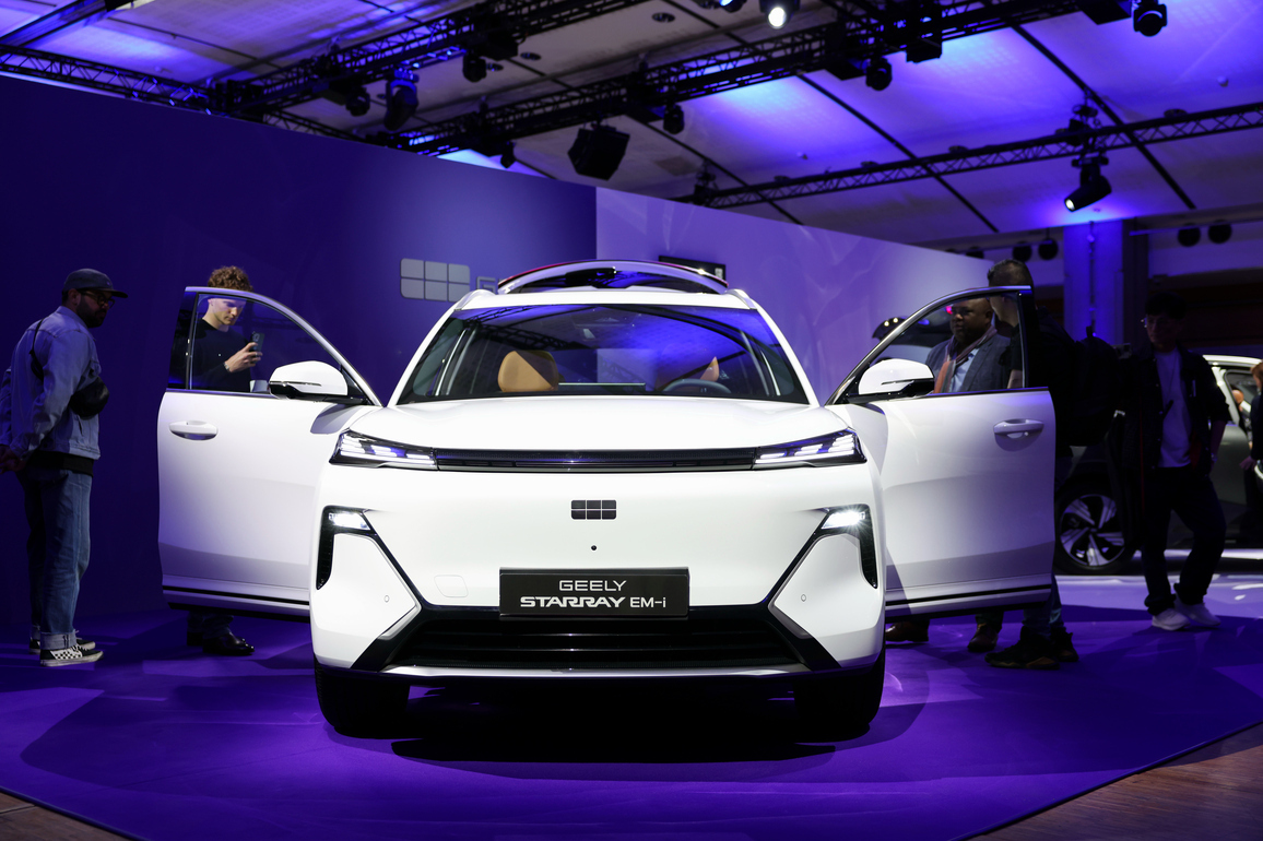FRANCE-PARIS-GEELY AUTO-SUV-LAUCH