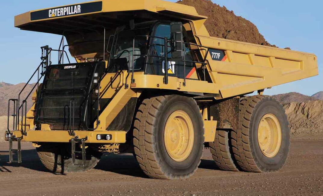 Caminhão fora de estrada da Caterpillar/Divulgação
