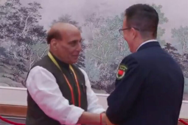 China: Rajnath Singh arrives for SCO Defence Ministers' Meeting in Qingdao
