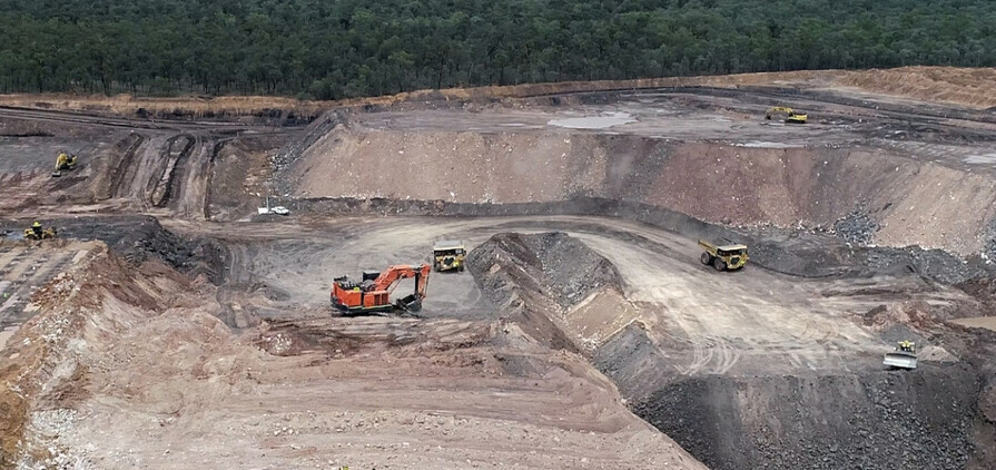 The Vulcan South mine.