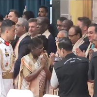 President Murmu hosts 'At Home' at Rashtrapati Bhavan; PM Modi, service chiefs attend