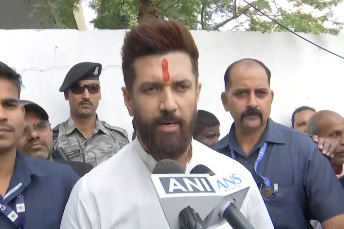 Chirag Paswan refutes Jan Suraaj's "empty claims" over "funds diverted to give Rs 10,000 to women" in Bihar