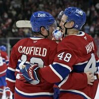 Cole Caufield's 2nd goal seals overtime thriller for Canadiens against Kraken