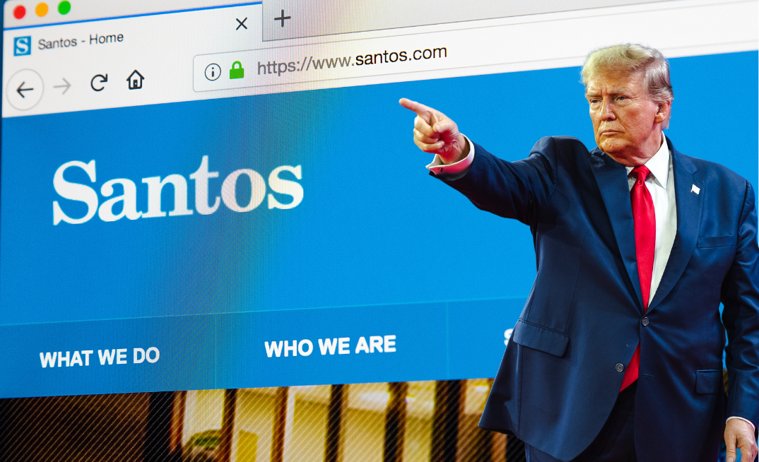 Slugcatcher: Santos saved by Trump's big bombs