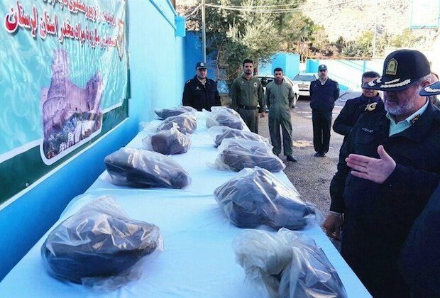 655 kgs of opium seized in major drug bust in southern Iran