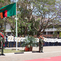 ZAMBIA-LUSAKA-INDEPENDENCE-61ST ANNIVERSARY