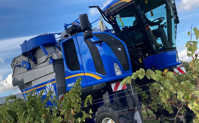 Grape harvester offers labour-shortage solution