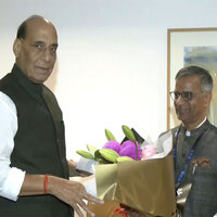 Rajnath Singh arrives in Sydney to boost defence ties