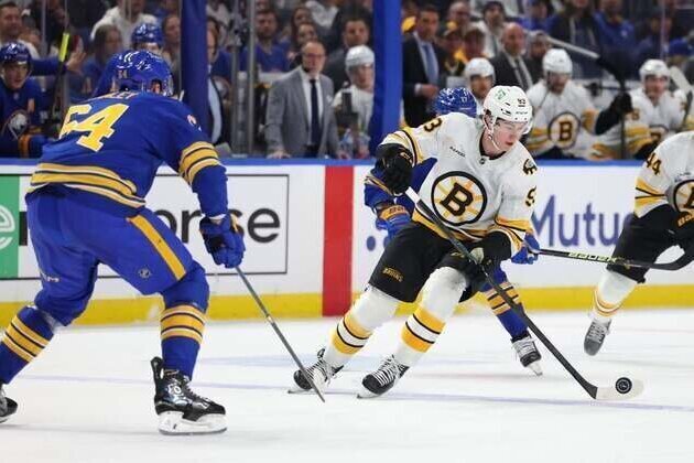 Strong second period allows Bruins to level series with Sabres