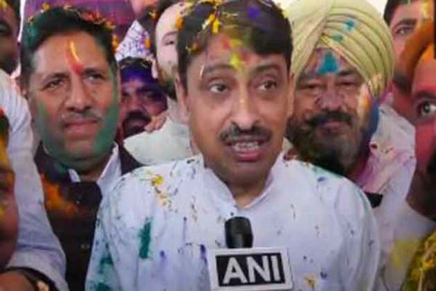 "Celebrating Holi to present message of love": Congress MP Imran Masood