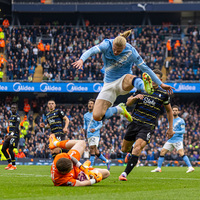 (SP)BRITAIN-MANCHESTER-FOOTBALL-PREMIER LEAGUE-MANCHESTER CITY VS EVERTON