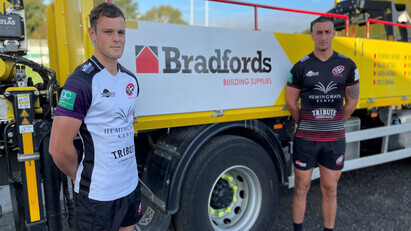 Bradfords Building Supplies sponsors the Cornish Pirates