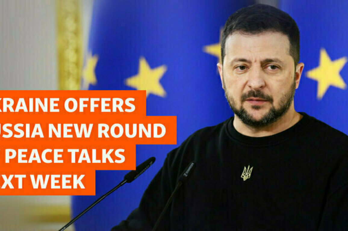 Ukraine Offers Russia New Round Of Peace Talks Next Week