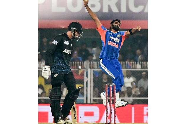 Jasprit Bumrah records his most expensive T20 bowling figures