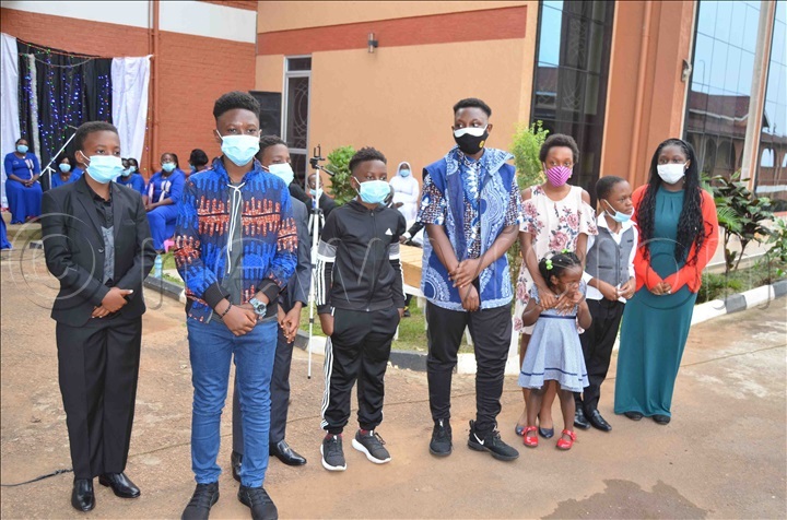 Some of Kitaka's grand-children who graced the concert