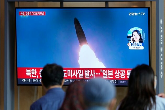 In Escalation, North Korea Fires Ballistic Missile Over Japan