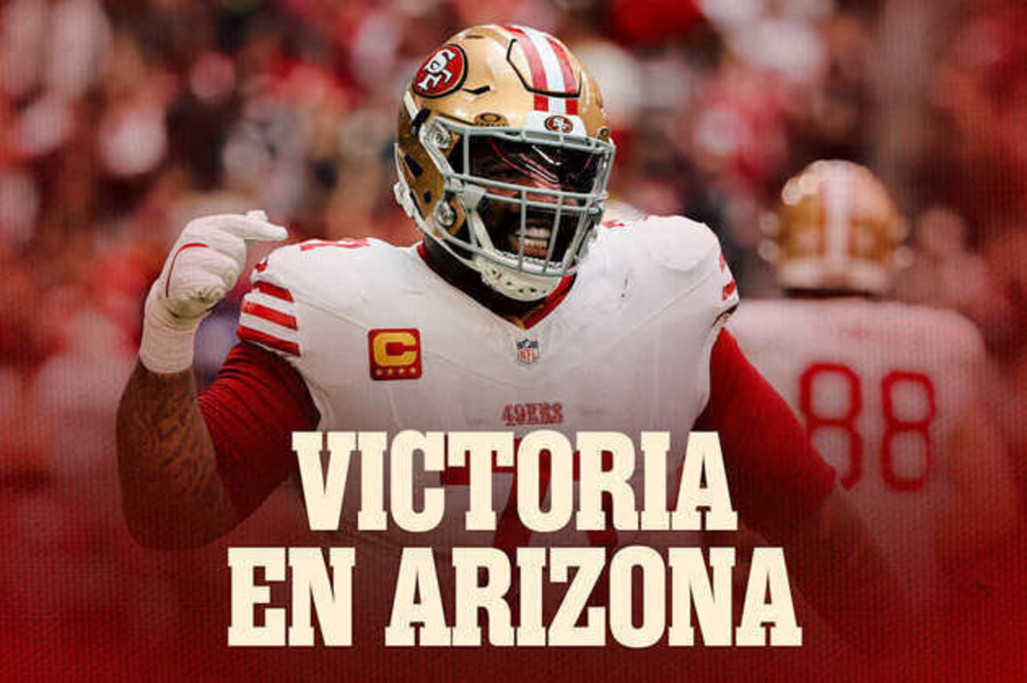 Los 49ers Salen Victoriosos de Arizona con Marcador de 41-22