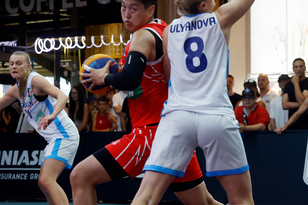 (SP)ROMANIA-BUCHAREST-BASKETBALL-FIBA 3X3 WOMEN'S SERIES-CHINA VS AZERBAIJAN