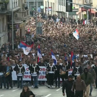 Thousands rally for Vucic amid student-led protests 