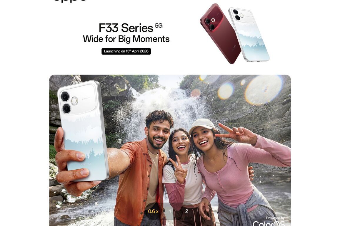 OPPO Reveals F33 Series Camera and Design Ahead of India Launch: A Selfie-First Mid-Ranger