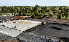 The New Acland lagoon crossing in Queensland. Photo courtesy of New Hope