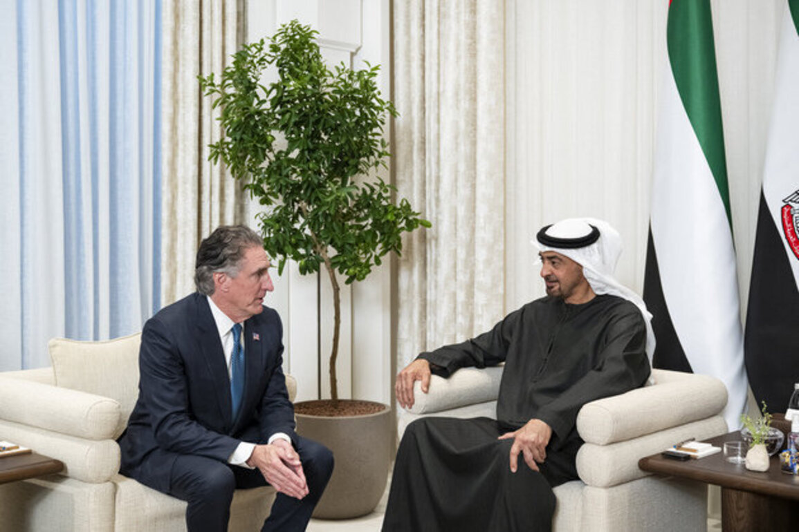 UAE President receives Chair of US National Energy Dominance Council; MoU signed to advance collaboration in energy, AI