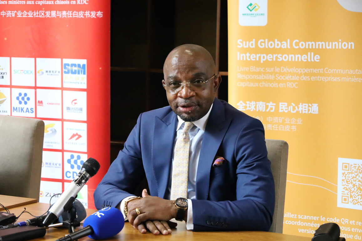 DR CONGO-KINSHASA-STATE MINISTER-VOCATIONAL TRAINING-INTERVIEW
