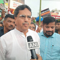 Tripura CM Manik Saha joins BJP's Tiranga Yatra in Agartala