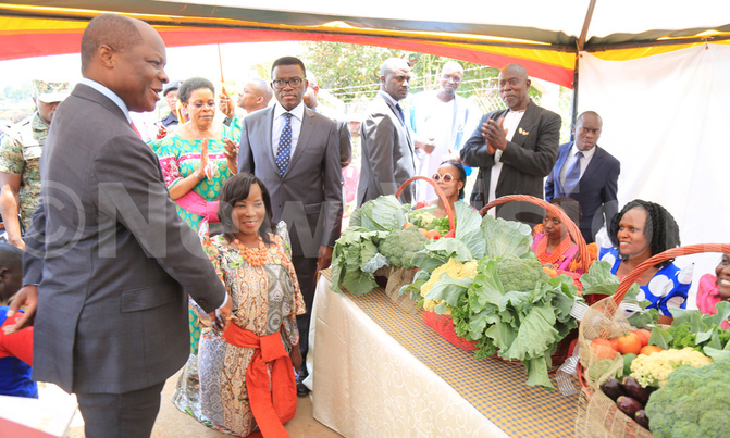 Kabaka inspects Kyanja Agricultural Resource Centre Kabaka inspects Kyanja Agricultural Resource Centre