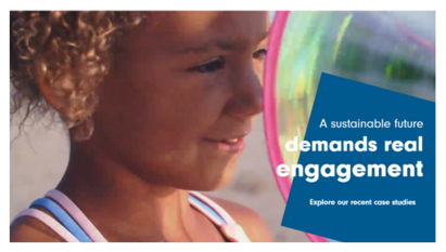 A sustainable future demands real engagement