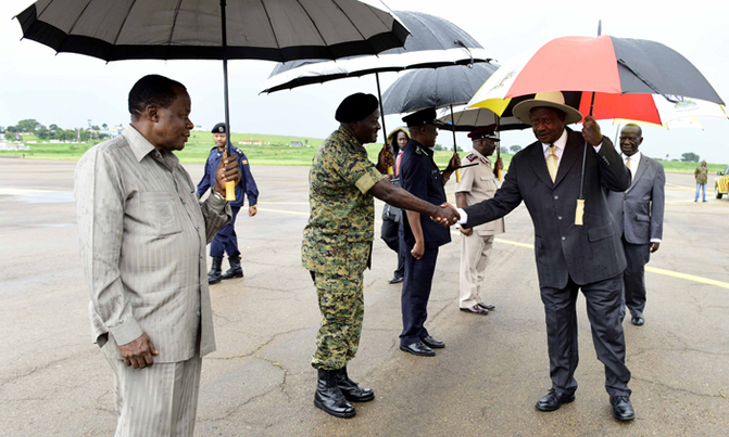 Museveni in Kenya for conservation meet Museveni in Kenya for conservation meet