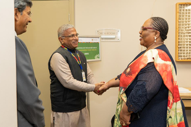 Rajya Sabha Deputy Chairman meets South Africa's National Assembly Speaker