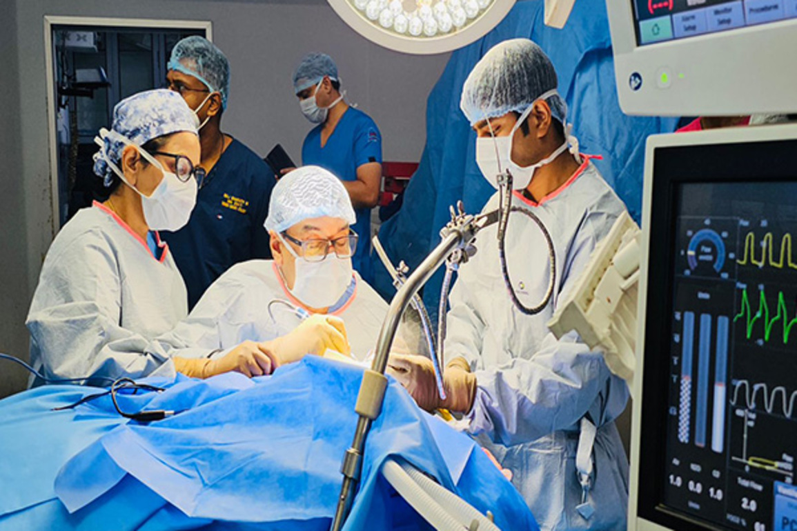 Army Hospital R&R performs rare hearing implant surgery on 1.8-yr-old daughter of soldier
