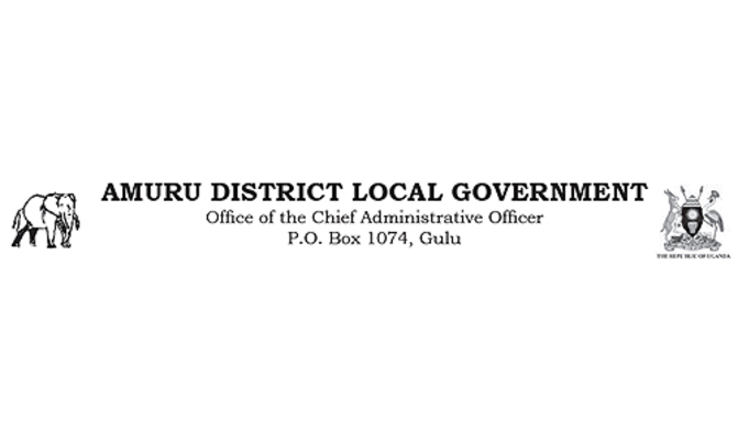 Notice from Amuru District Local Government Notice from Amuru District Local Government