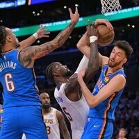 Thunder bury Lakers in second half to take 3-0 series lead
