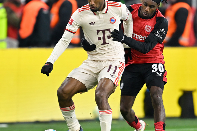 (SP)GERMANY-LEVERKUSEN-FOOTBALL-BUNDESLIGA-LEVERKUSEN VS BAYERN MUNICH