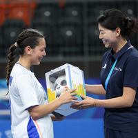 (SP)CHINA-CHENGDU-THE WORLD GAMES 2025-FLOORBALL-WOMEN-SVK VS THA (CN)