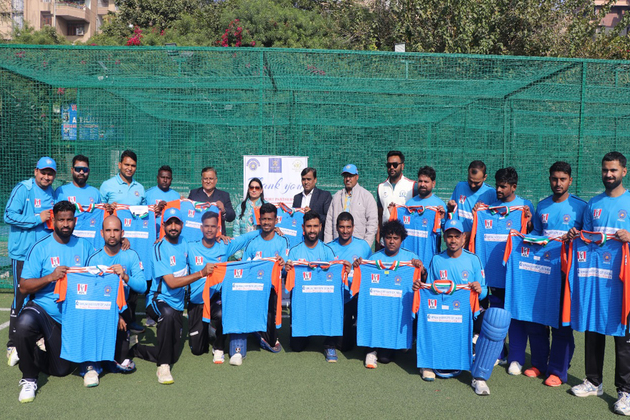 Indian Deaf Cricket Association unveils Team India jersey for three-match T20 Deaf cricket series