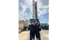  Melbana's Andrew Purcell (left) in Cuba