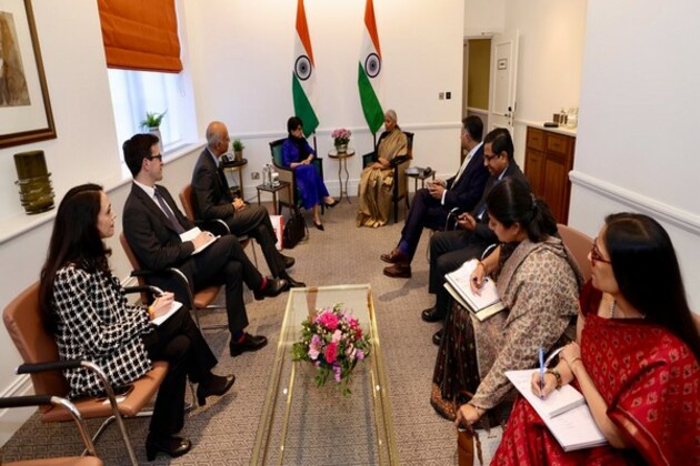Finance minister Sitharaman discusses India's growth, opportunities with Prudential in London