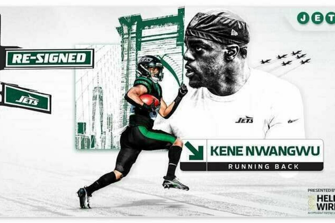 Jets Re-Sign RB Kene Nwangwu