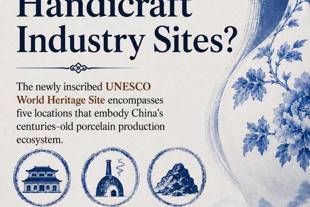 AI Posters | Why Jingdezhen's Handicraft Porcelain Industry Sites are now UNESCO World Heritage
