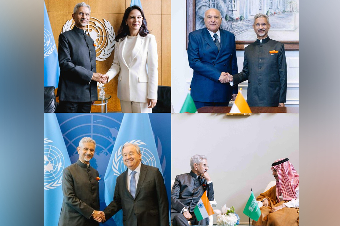Jaishankar meets UN Secretary General Antonio Guterres, other leaders at UNGA