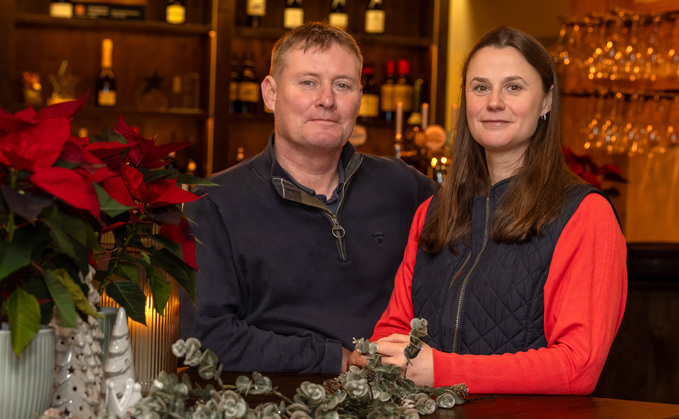 Ian O'Reilly and Emma Robinson