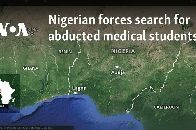 Nigerian forces search for abducted medical students