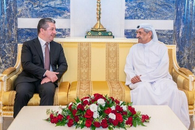 Fujairah Ruler receives Prime Minister of the Iraqi Kurdistan Regional Government