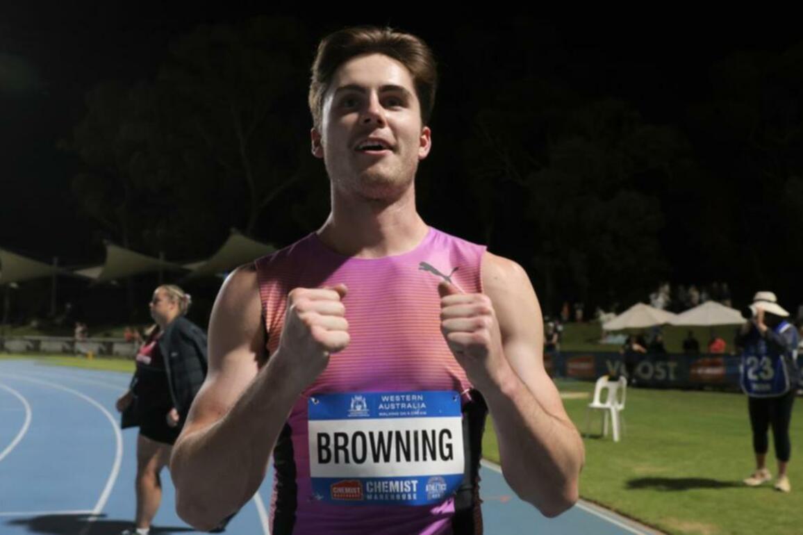 Browning keen to show young pups who's the sprint boss
