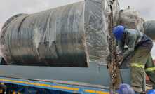  The arrival of the ball mill at Buckreef